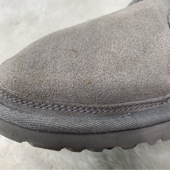 UGG 1128215 Men\'s Grey Neumel Chopd Slipper Chukka Boot Broken Logo Size 8 main image 5